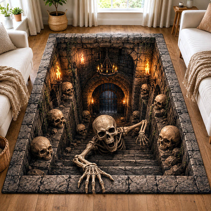 Spooky Bones Area Rug GFTOTP19789