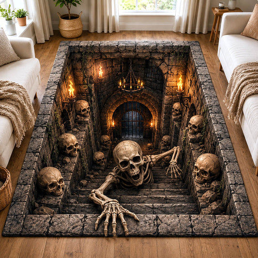 Spooky Bones Area Rug GFTOTP19789