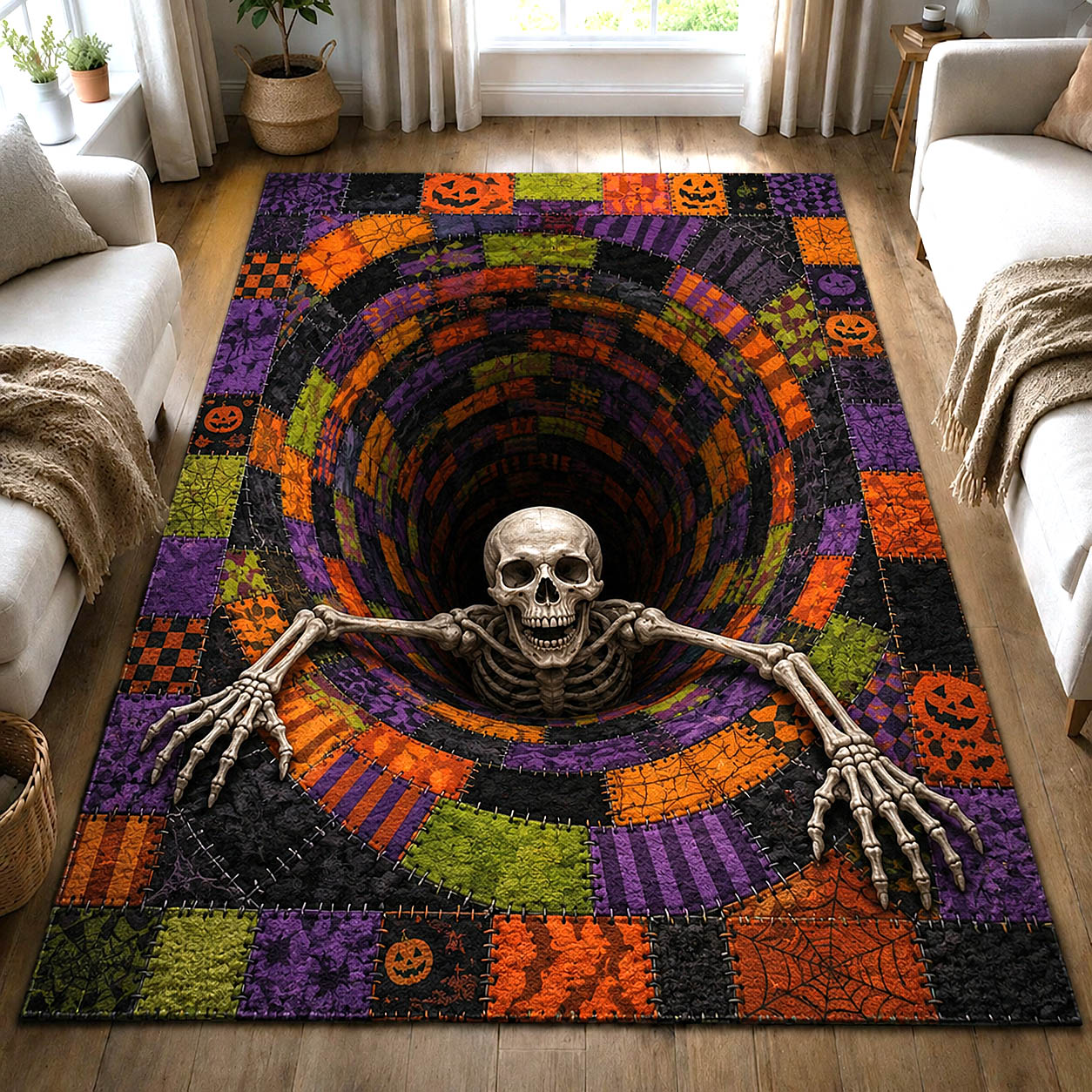 Spooky Bones Area Rug GFTOTP19791