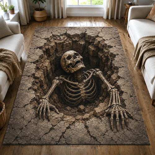 Spooky Bones Area Rug GFTOTP19792
