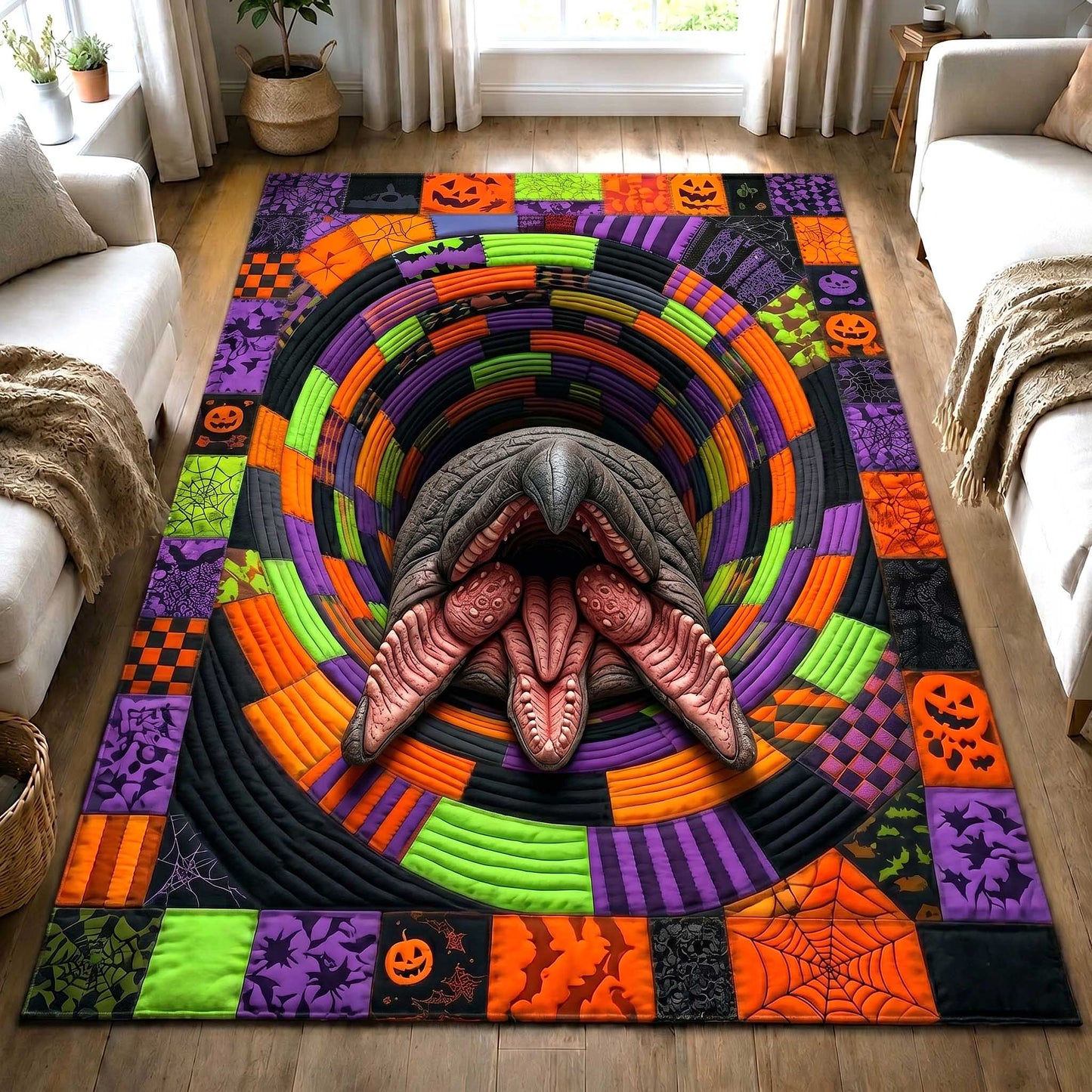 Tremors Graboid Area Rug GFTOTP19843