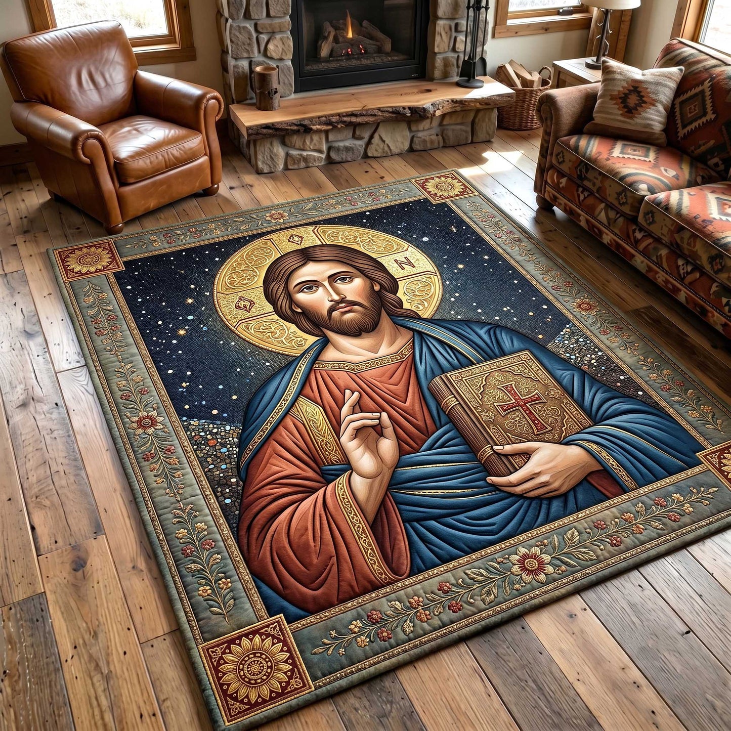 Faithful Savior Area Rug GFTOTP19897