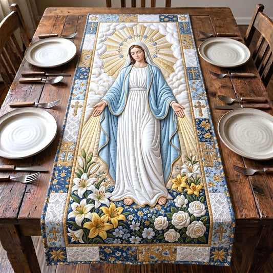 Holy Mary Quilted Table Runner GFTOTP19907