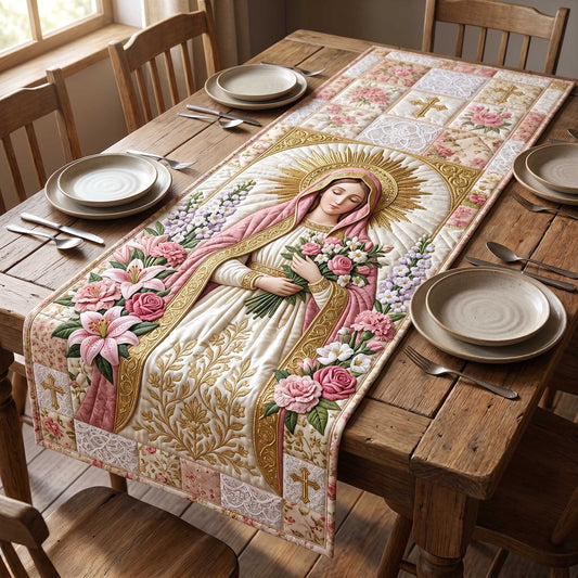 Holy Mary Quilted Table Runner GFTOTP19908