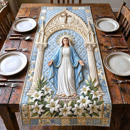 Holy Mary Quilted Table Runner GFTOTP19909