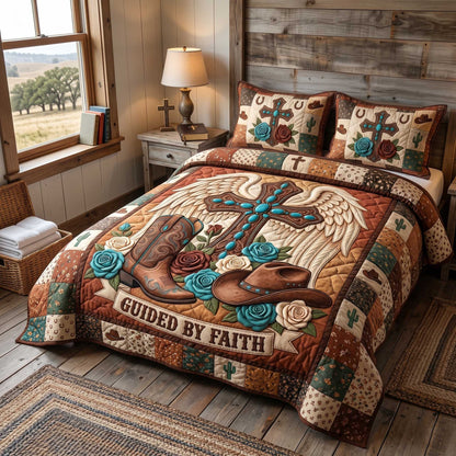 Western Grace 3-Piece Quilted Bedding Set GFTOTP19917