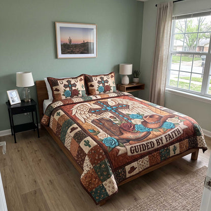 Western Grace 3-Piece Quilted Bedding Set GFTOTP19917