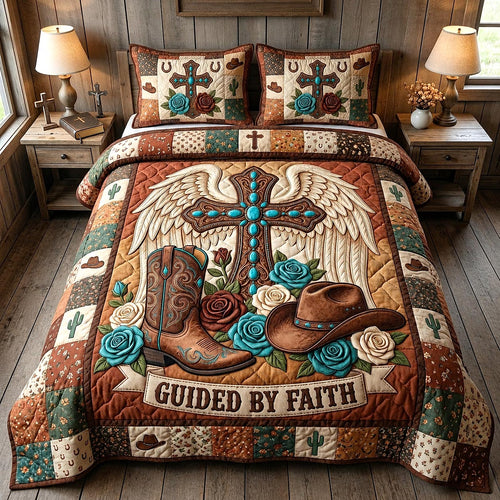 Western Grace 3-Piece Quilted Bedding Set GFTOTP19917