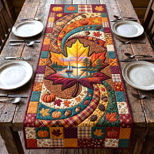 Falling Maples Quilted Table Runner GFTOTP19974