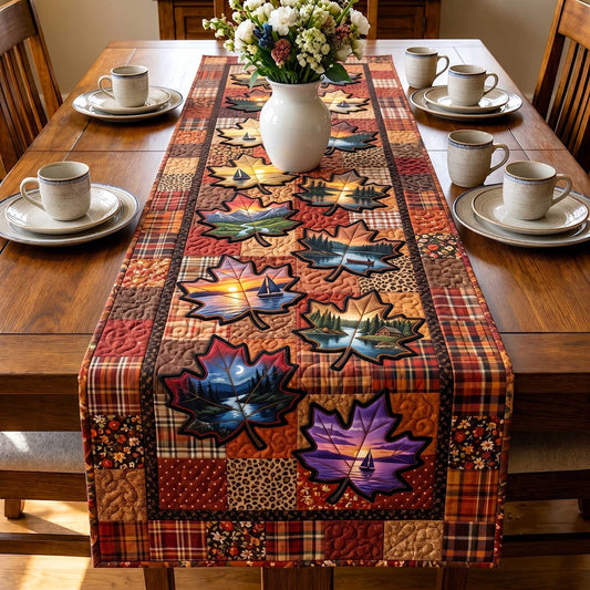 Falling Maples Quilted Table Runner GFTOTP19975