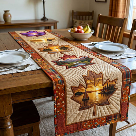 Falling Maples Quilted Table Runner GFTOTP19978