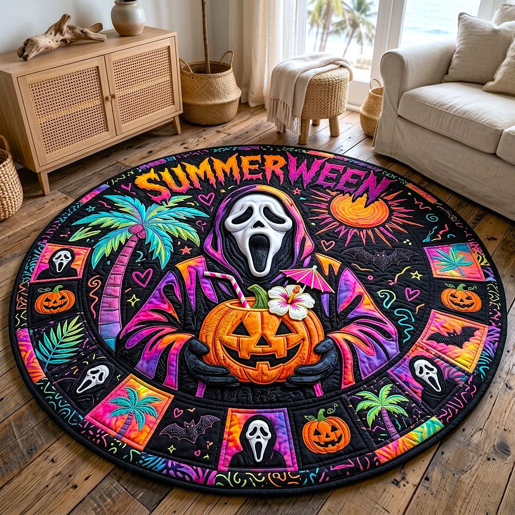 Tropical Haunt Quilted Round Mat GFTOTP20014