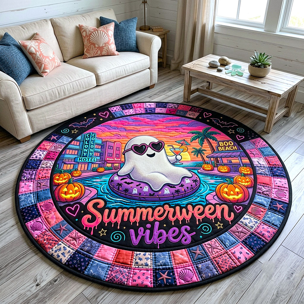Tropical Haunt Quilted Round Mat GFTOTP20015