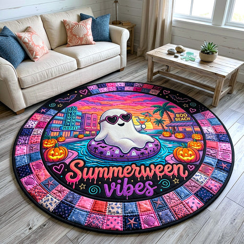 Tropical Haunt Quilted Round Mat GFTOTP20015