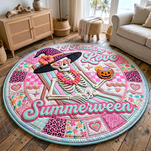 Tropical Haunt Quilted Round Mat GFTOTP20016