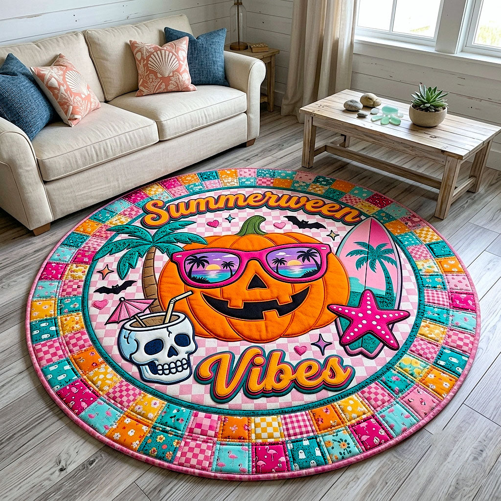 Tropical Haunt Quilted Round Mat GFTOTP20018