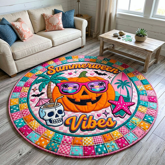 Tropical Haunt Quilted Round Mat GFTOTP20018