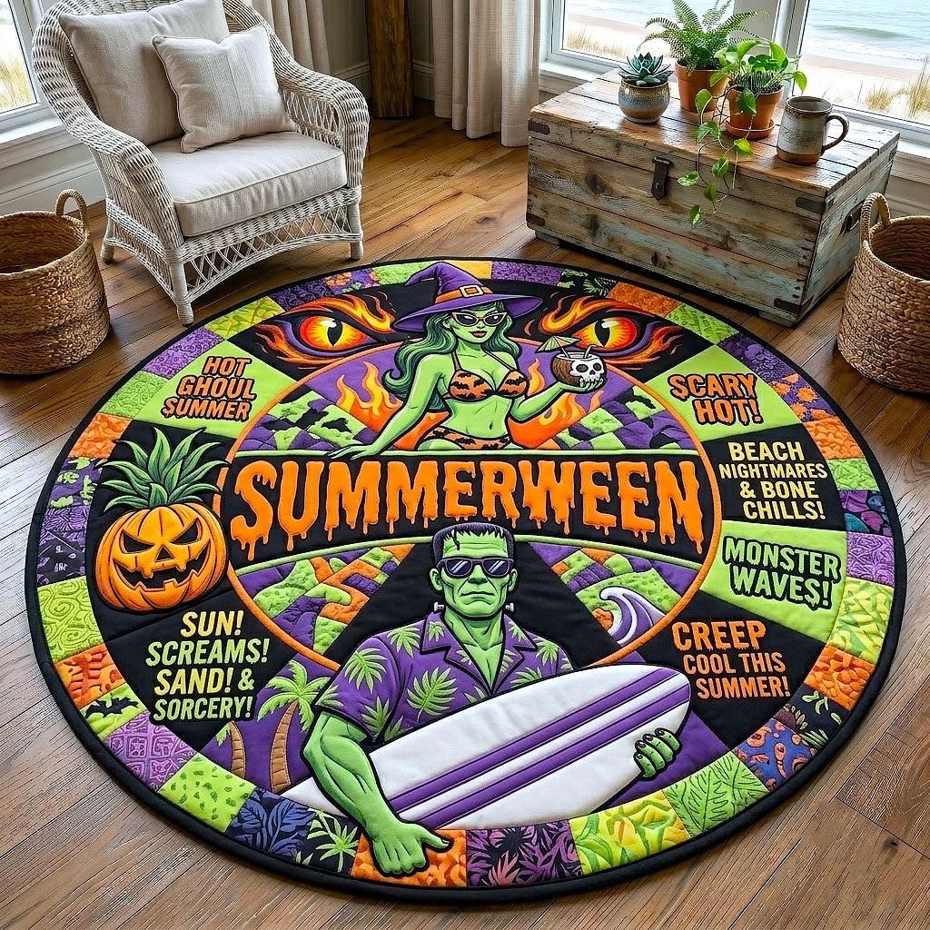 Tropical Haunt Quilted Round Mat GFTOTP20019