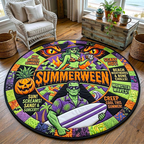Tropical Haunt Quilted Round Mat GFTOTP20019