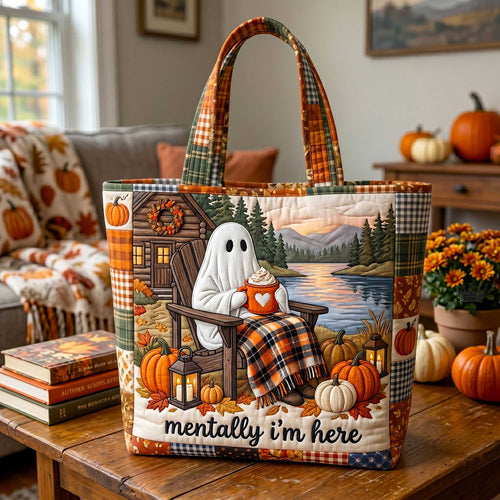 Autumn Boo Quilted Tote Bag GFTOTP20043