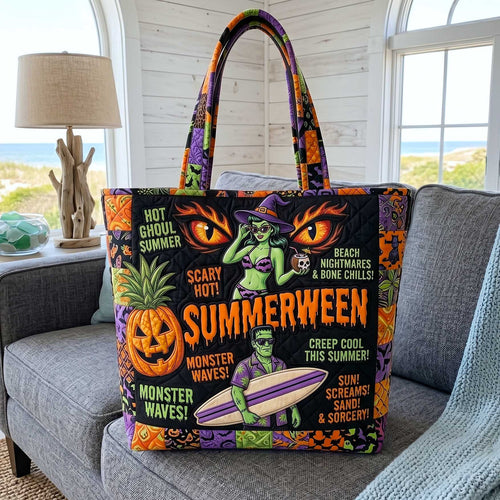 Summer Haunt Quilted Tote Bag GFTOTP20053