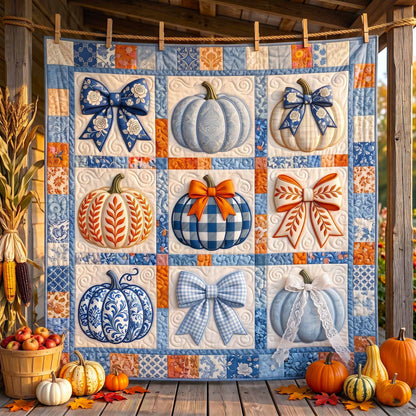 Pumpkin Bliss Quilted Blanket GFTOTP20082