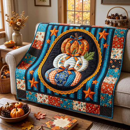 Pumpkin Bliss Quilted Blanket GFTOTP20087