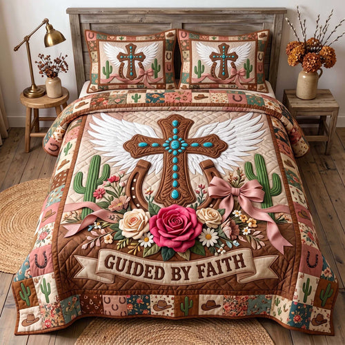 Western Grace 3-Piece Quilted Bedding Set GFTOTP20099