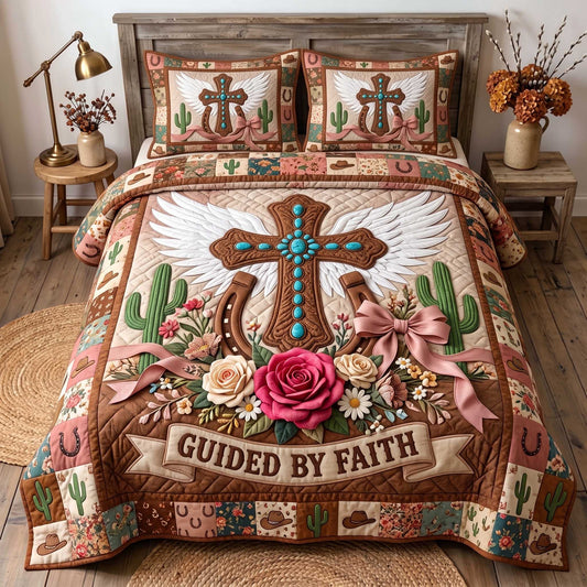 Western Grace 3-Piece Quilted Bedding Set GFTOTP20099