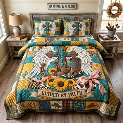Western Grace 3-Piece Quilted Bedding Set GFTOTP20100