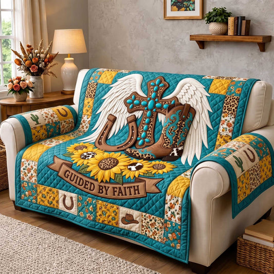 Western Grace Quilted Sofa Cover GFTOTP20101