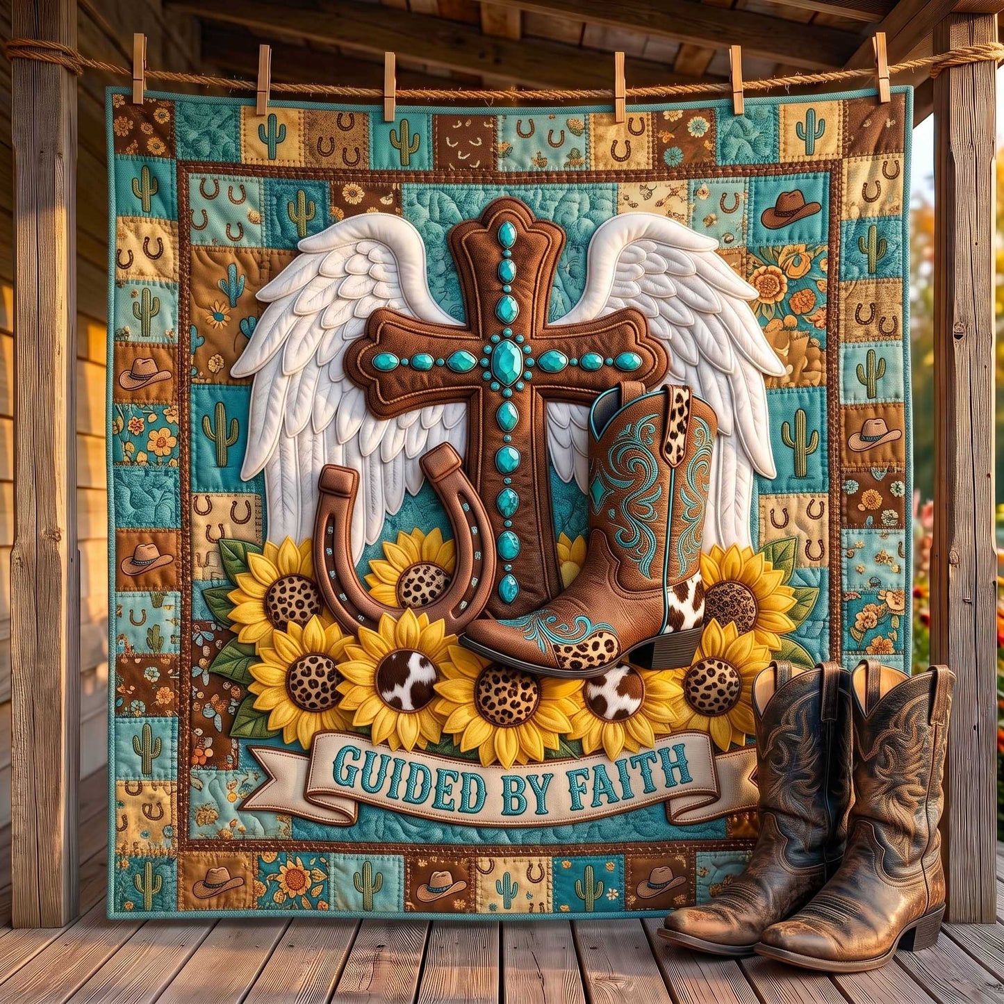 Western Grace Quilted Blanket GFTOTP20109