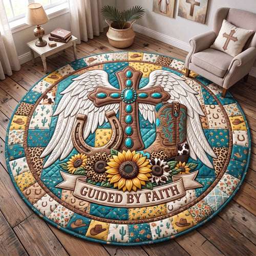 Western Grace Quilted Round Mat GFTOTP20149