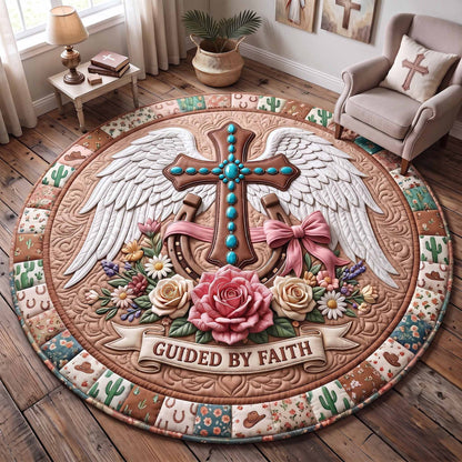 Western Grace Quilted Round Mat GFTOTP20151