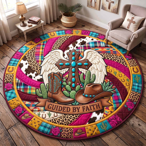 Western Grace Quilted Round Mat GFTOTP20152