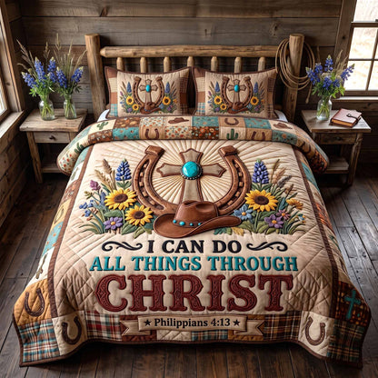 Western Grace 3-Piece Quilted Bedding Set GFTOTP20178