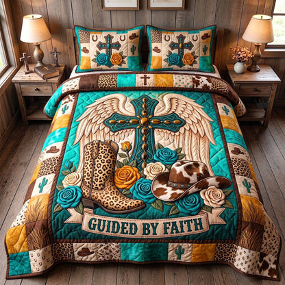 Western Grace 3-Piece Quilted Bedding Set GFTOTP20197