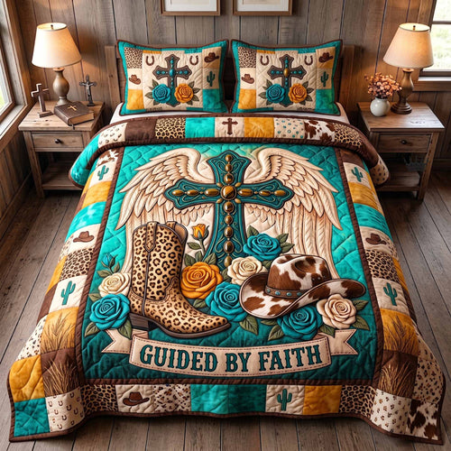 Western Grace 3-Piece Quilted Bedding Set GFTOTP20197