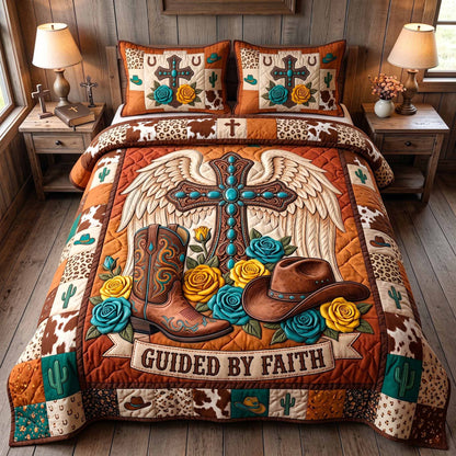 Western Grace 3-Piece Quilted Bedding Set GFTOTP20198
