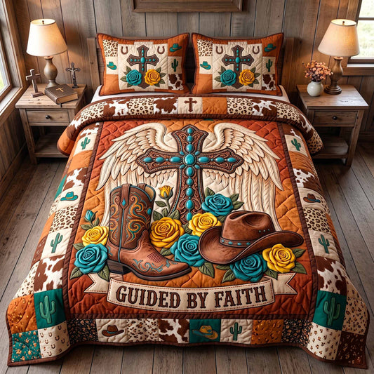 Western Grace 3-Piece Quilted Bedding Set GFTOTP20198
