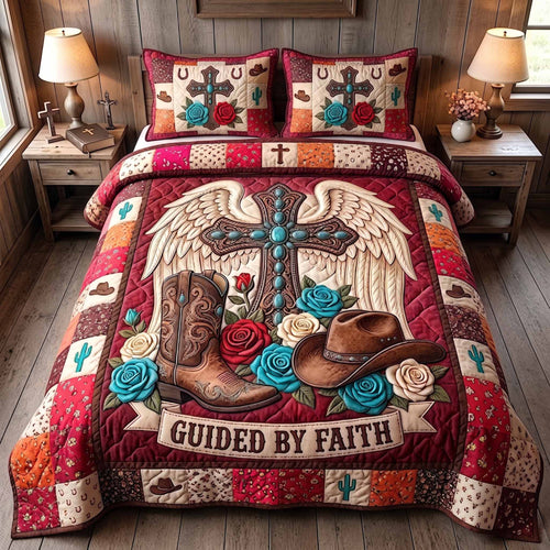 Western Grace 3-Piece Quilted Bedding Set GFTOTP20199