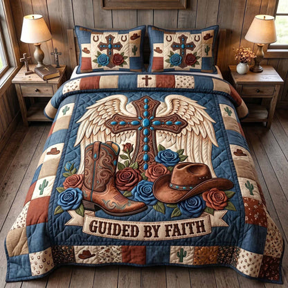 Western Grace 3-Piece Quilted Bedding Set GFTOTP20202