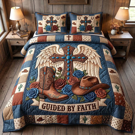 Western Grace 3-Piece Quilted Bedding Set GFTOTP20202