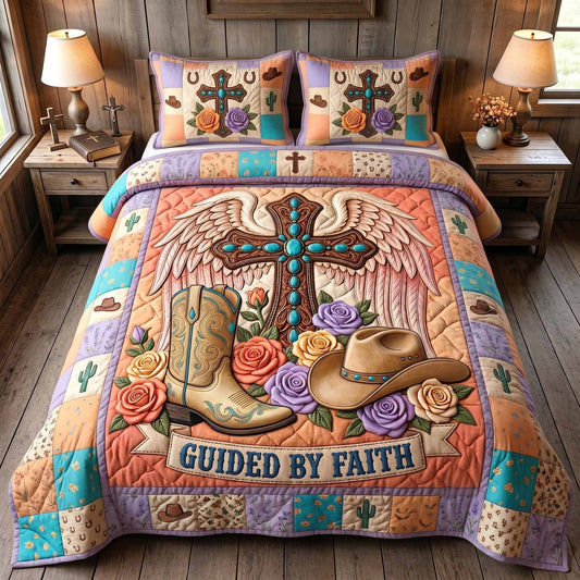Western Grace 3-Piece Quilted Bedding Set GFTOTP20203