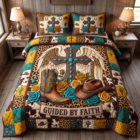 Western Grace 3-Piece Quilted Bedding Set GFTOTP20206