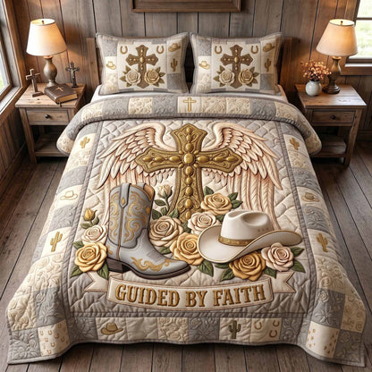 Western Grace 3-Piece Quilted Bedding Set GFTOTP20207