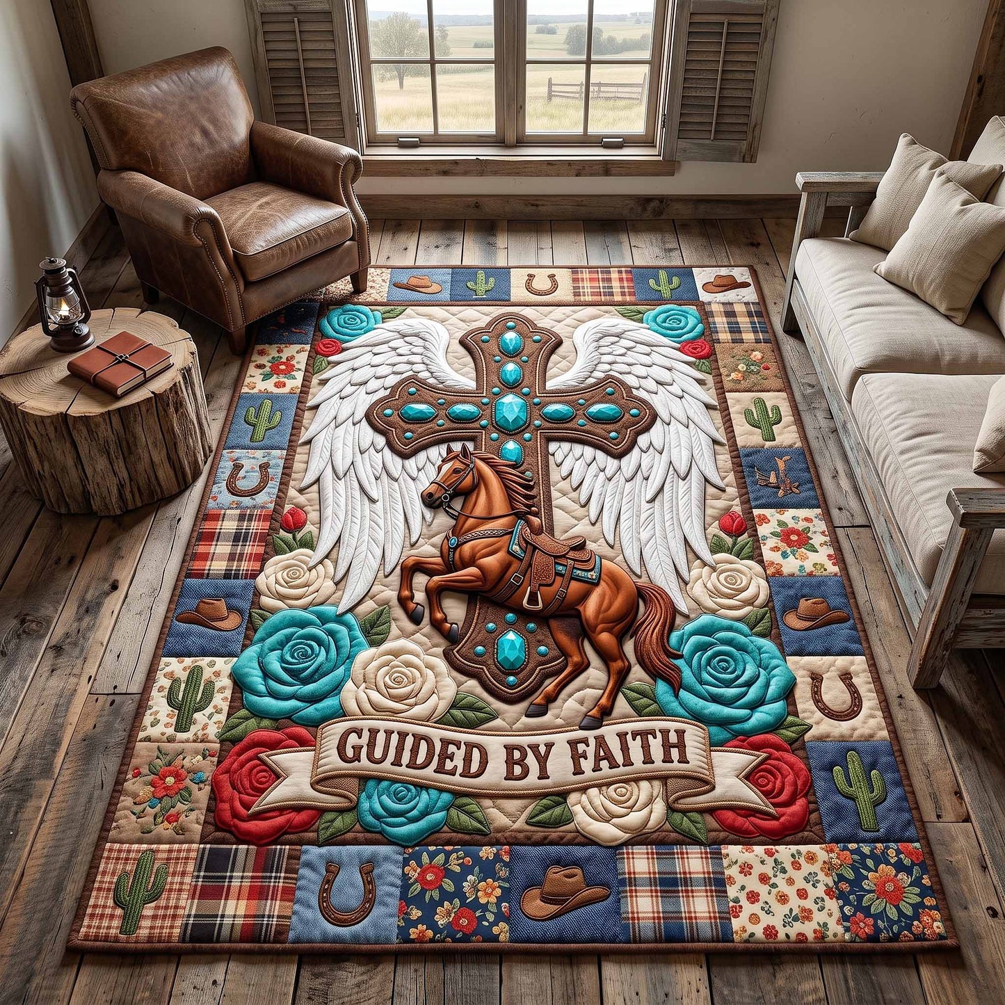 Western Grace Area Rug GFTOTP20217