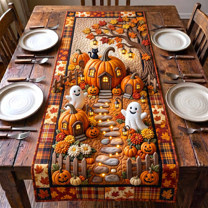 Pumpkin Town Quilted Table Runner GFTOTP20420