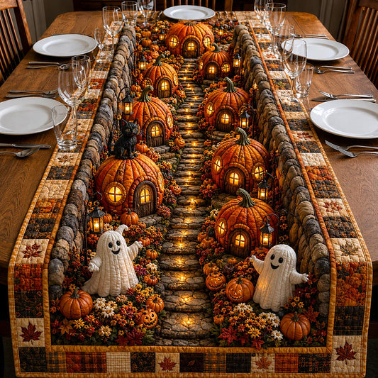 Pumpkin Town Quilted Table Runner GFTOTP20421