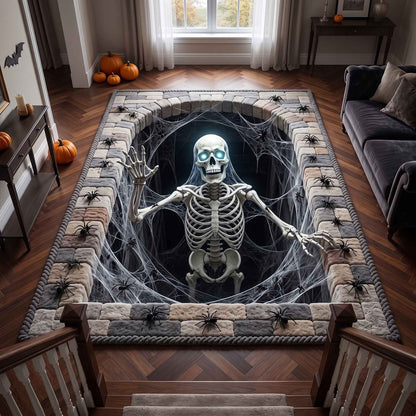 Spooky Skeleton Area Rug GFTOTP20478